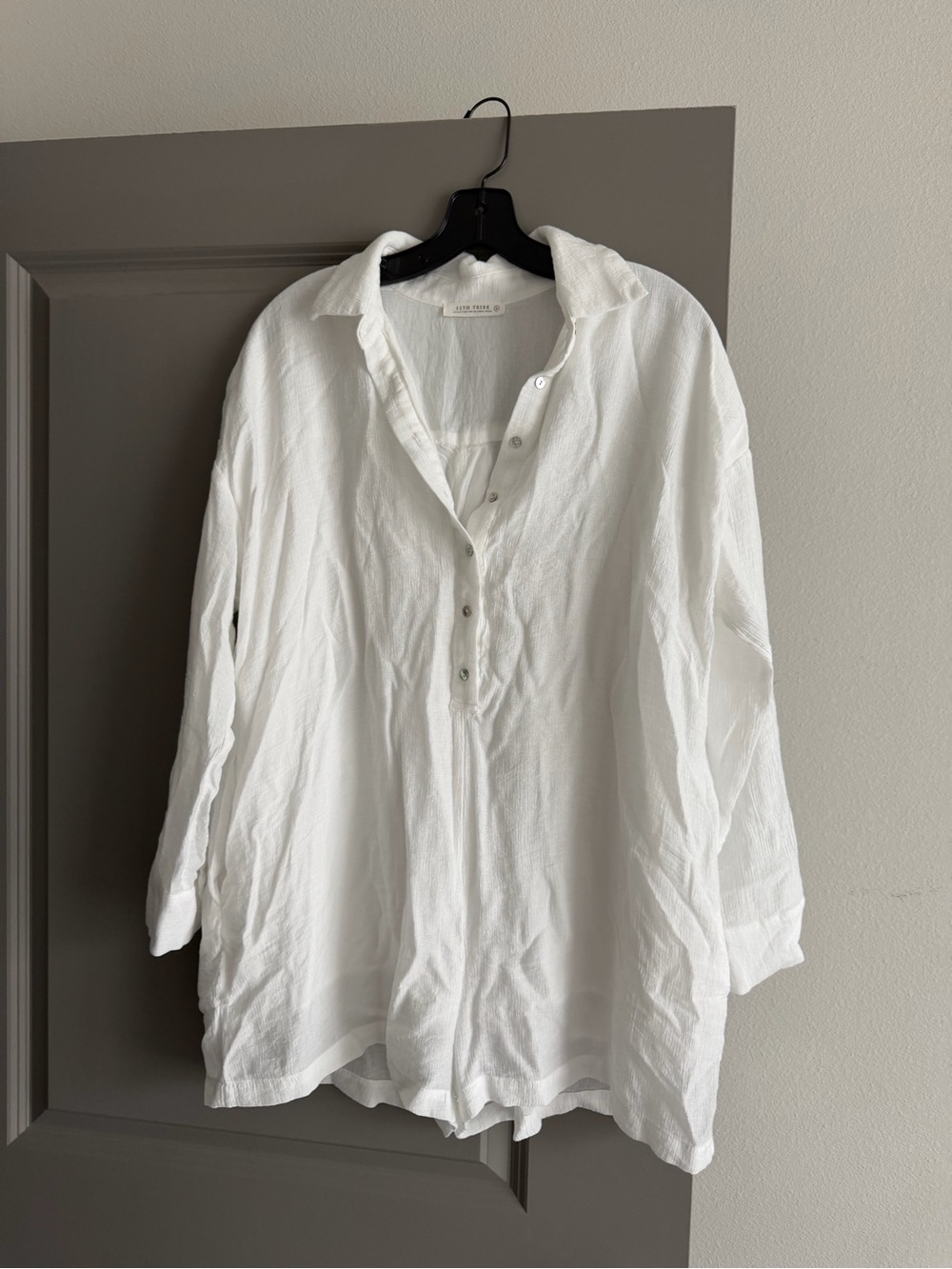 12th Tribe White Romper S